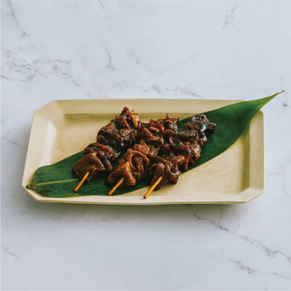 清流美どり　焼き鳥（鶏皮タレ味）